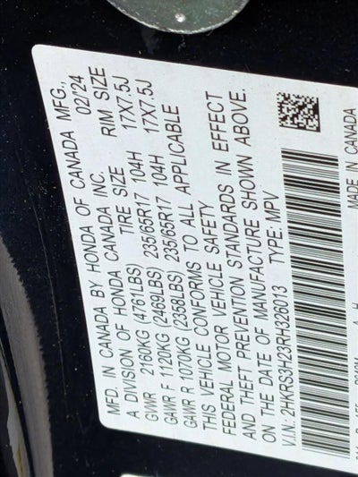 2024 Honda CR-V LX 2WD