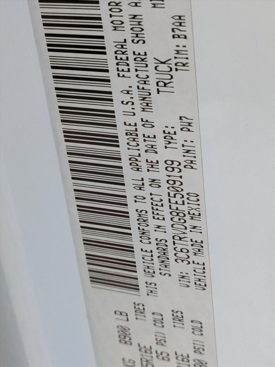 2015 RAM ProMaster 2500 High Roof 159" WB