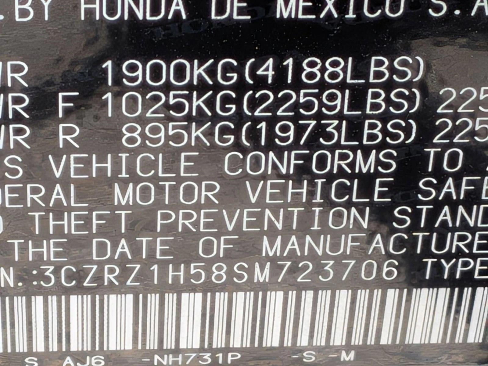2025 Honda HR-V Sport 2WD CVT