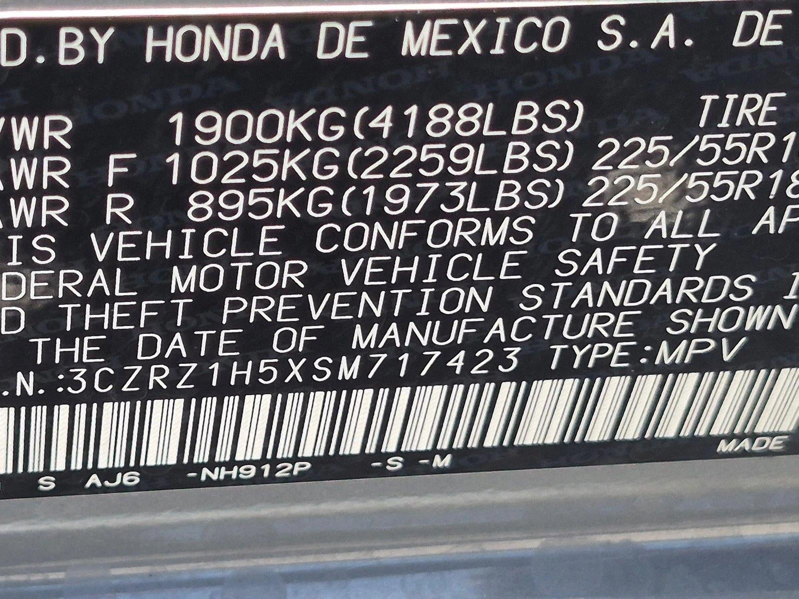 2025 Honda HR-V Sport 2WD CVT