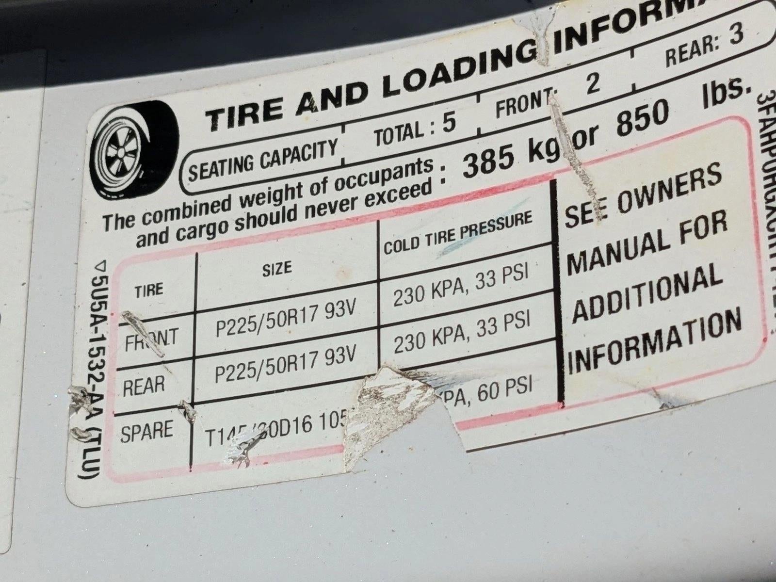 2012 Ford Fusion 4dr Sdn SE FWD