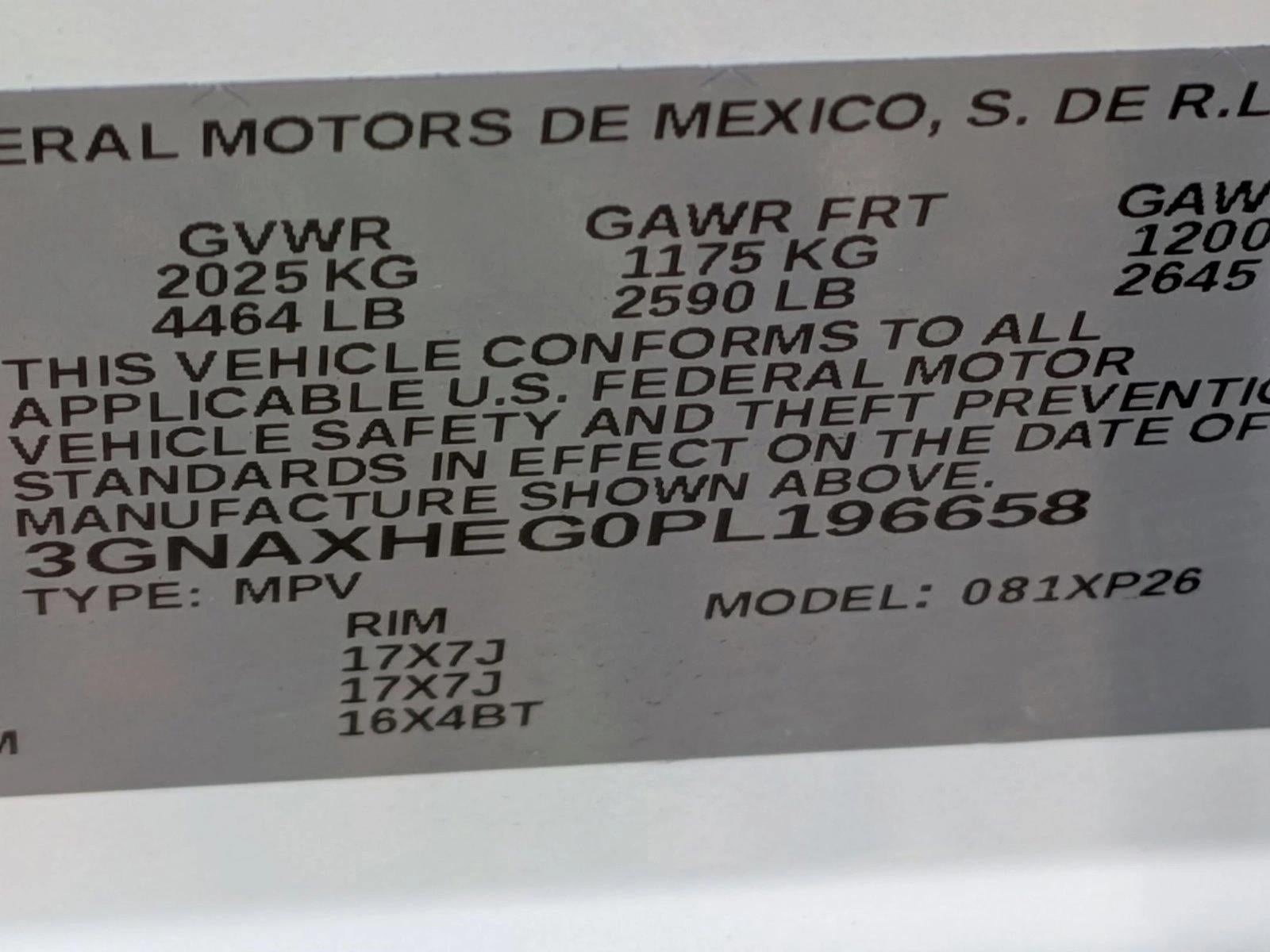 2023 Chevrolet Equinox FWD 4dr LS w/1LS