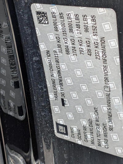 2019 GMC Sierra 1500 Crew Cab Short Box 2-Wheel Drive SLT