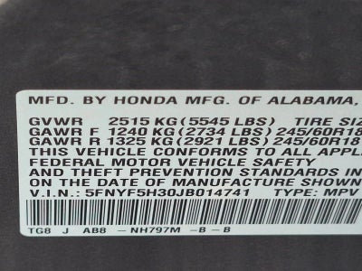 2018 Honda Pilot EX 2WD