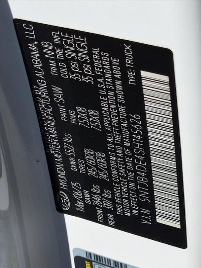 2025 Hyundai SANTA CRUZ SEL FWD