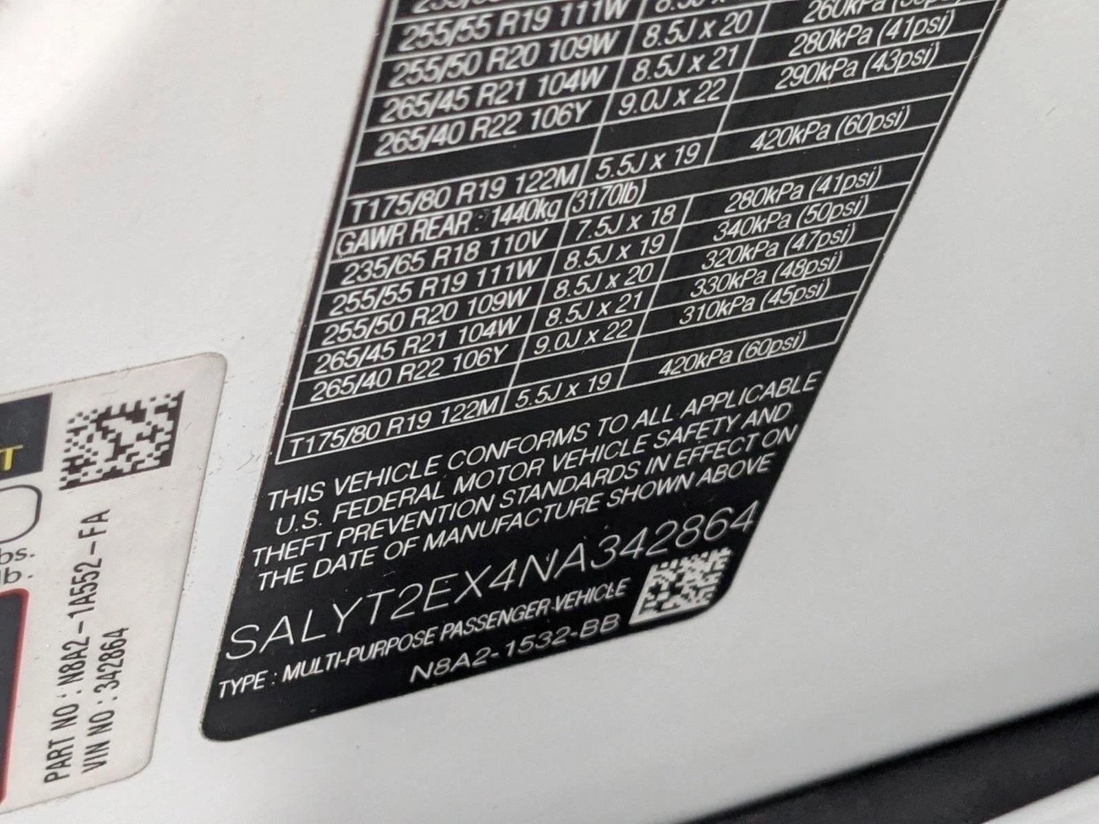 2022 Land Rover Range Rover Velar P250 R-Dynamic S