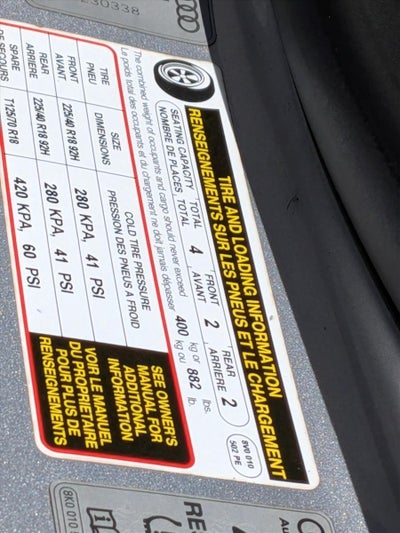 2018 Audi A3 Cabriolet 2.0 TFSI Premium Plus FWD