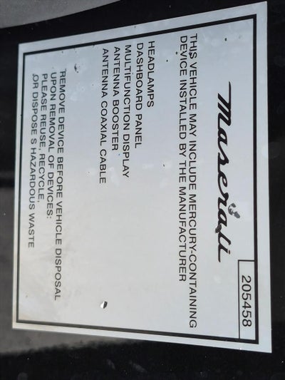 2013 Maserati GranTurismo Convertible 2dr Conv GranTurismo Sport