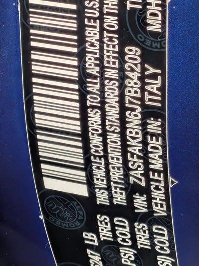 2018 Alfa Romeo Stelvio Ti AWD