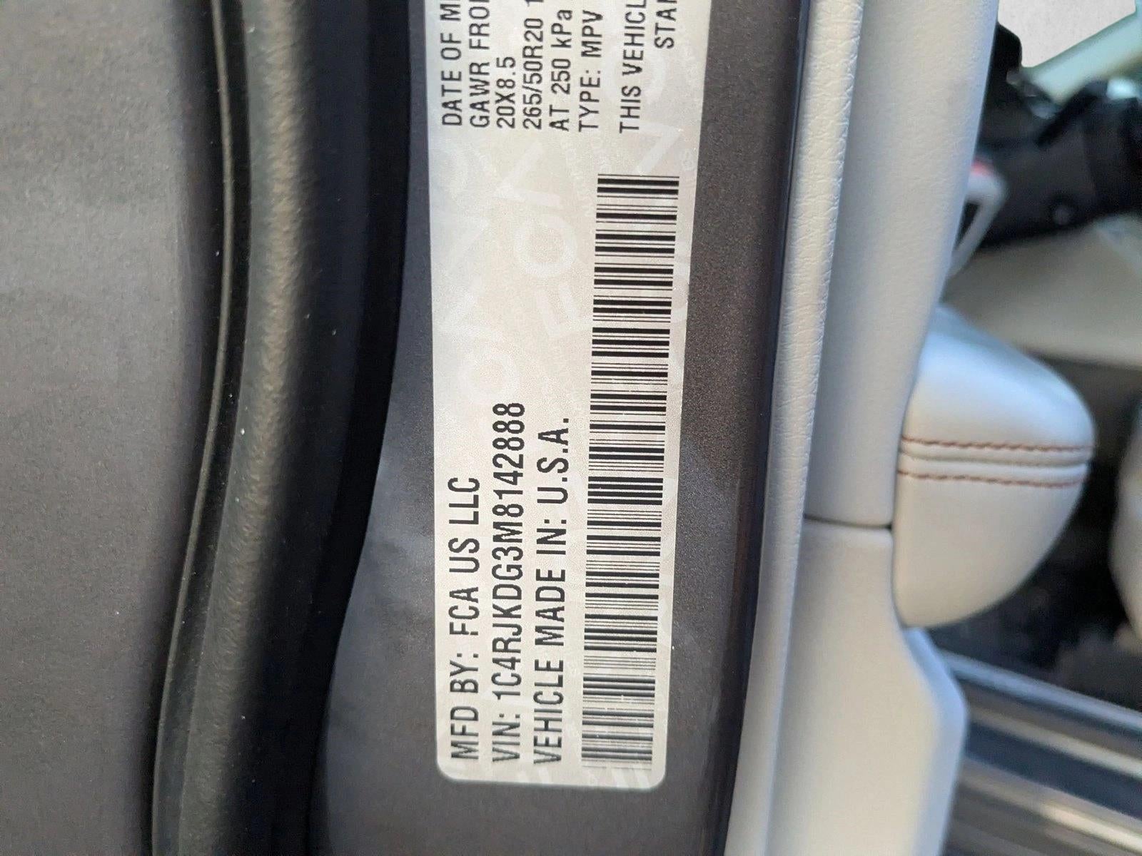 2021 Jeep Grand Cherokee L Overland 4x4