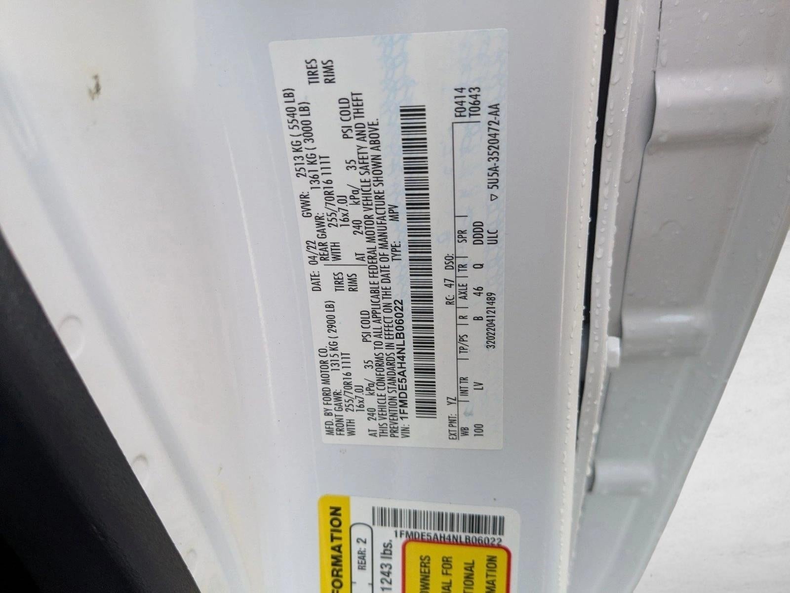 2022 Ford Bronco Base 2 Door 4x4