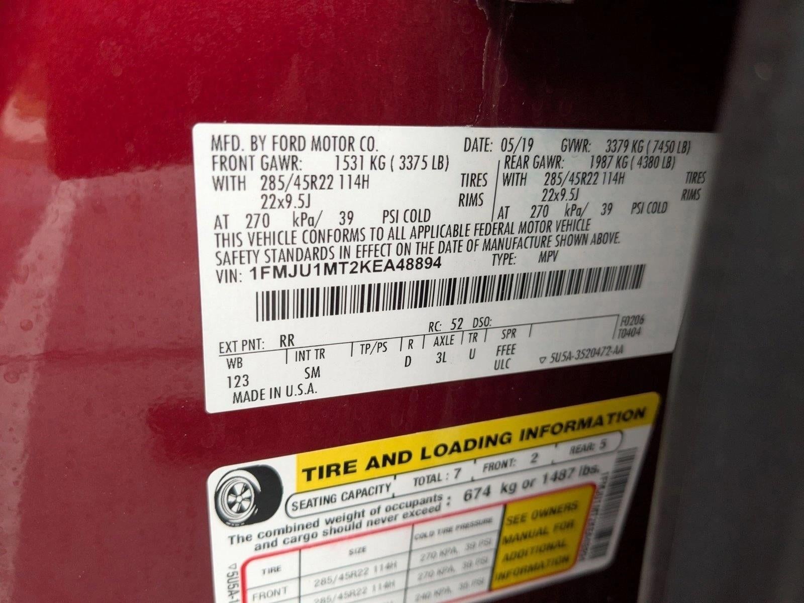 2019 Ford Expedition Platinum 4x4