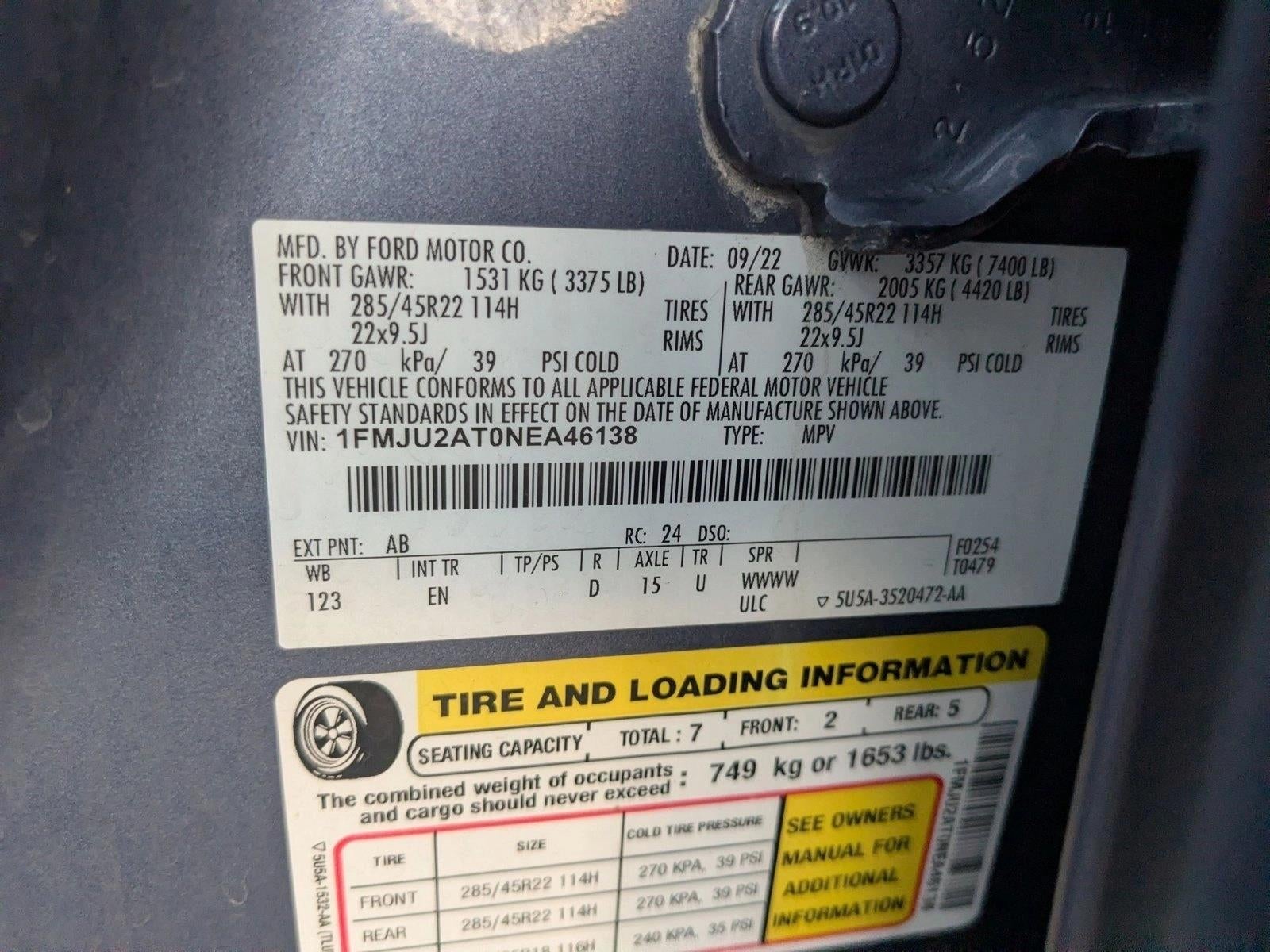 2022 Ford Expedition Limited 4x4