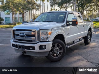 2014 Ford Super Duty F-350 SRW 4WD Crew Cab 6-3/4 Ft Box Platinum