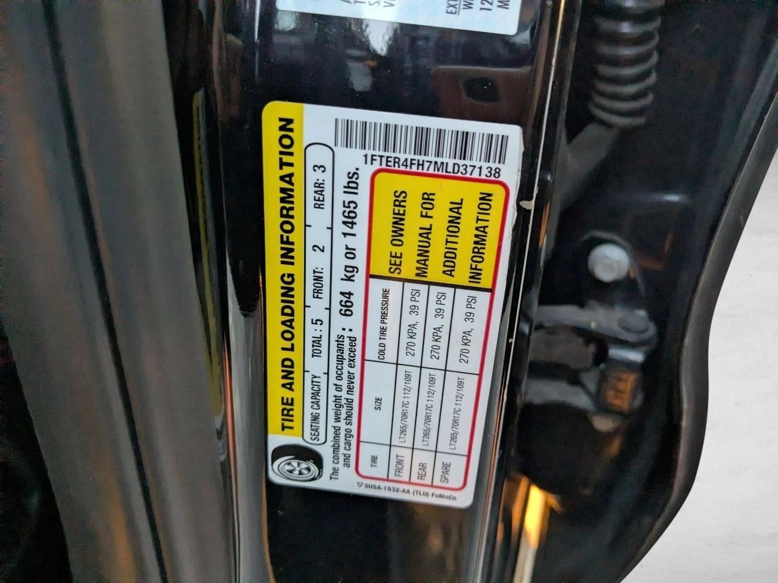 2021 Ford Ranger XLT 4WD SuperCrew 5' Box