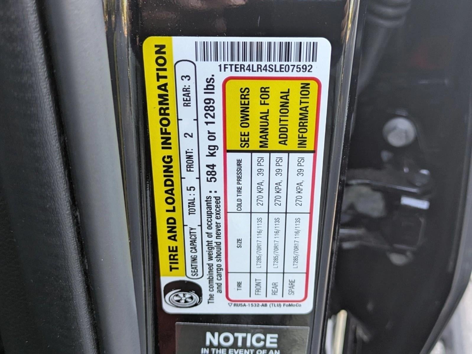 2025 Ford Ranger Raptor 4WD SuperCrew 5' Box