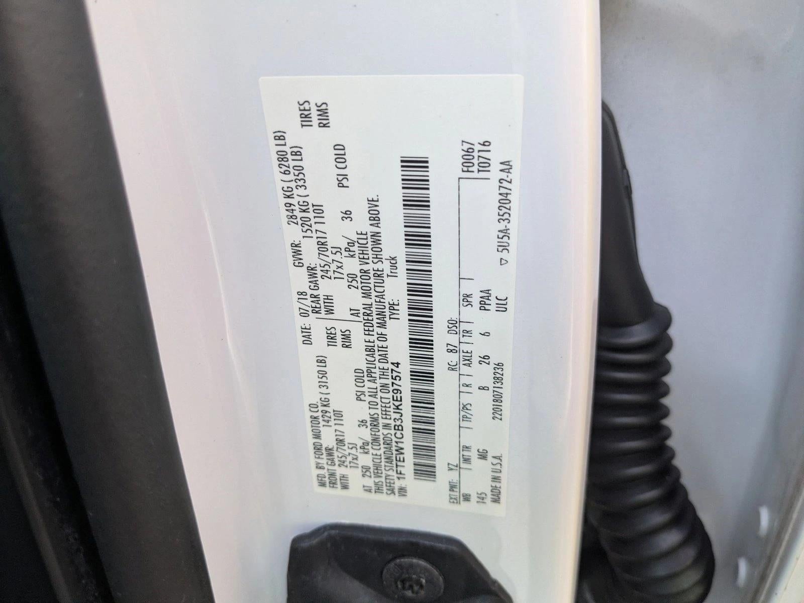 2018 Ford F-150 XLT 2WD SuperCrew 5.5' Box