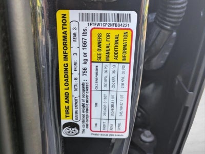 2022 Ford F-150 LARIAT 2WD SuperCrew 5.5' Box