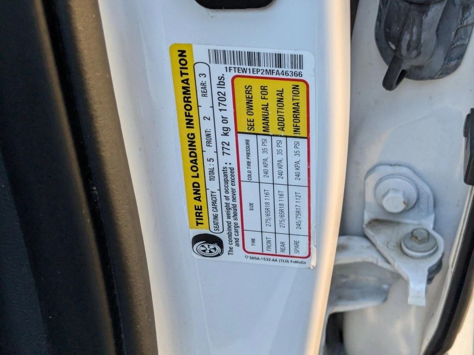 2021 Ford F-150 XLT 4WD SuperCrew 5.5' Box