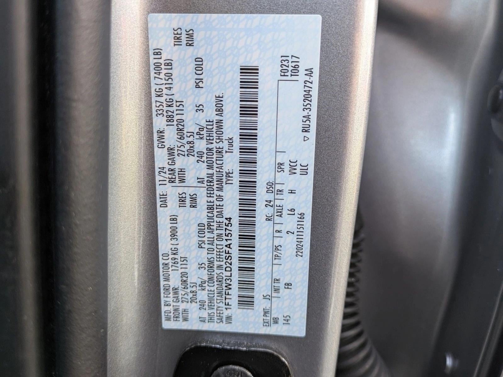 2025 Ford F-150 XLT 4WD SuperCrew 5.5' Box