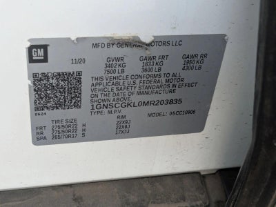 2021 Chevrolet Suburban 2WD High Country