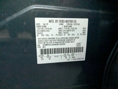 2019 Ford Edge SEL FWD