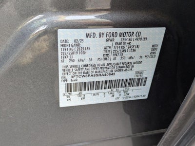 2025 Ford Maverick Lobo High AWD SuperCrew