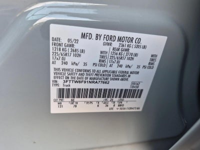 2022 Ford Maverick XLT AWD SuperCrew