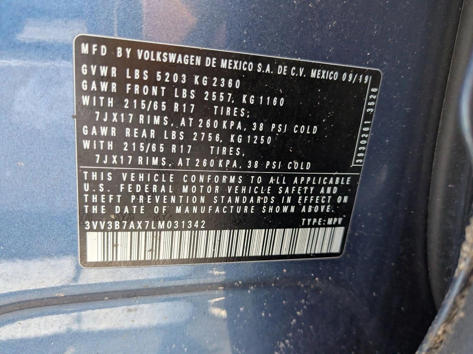 2020 Volkswagen Tiguan 2.0T SE FWD