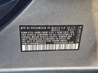 2021 Volkswagen Jetta SE Auto