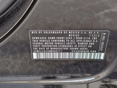 2013 Volkswagen Jetta 4dr DSG TDI Sedan