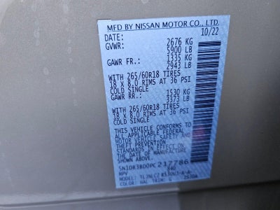 2023 Nissan Pathfinder Rock Creek 4WD