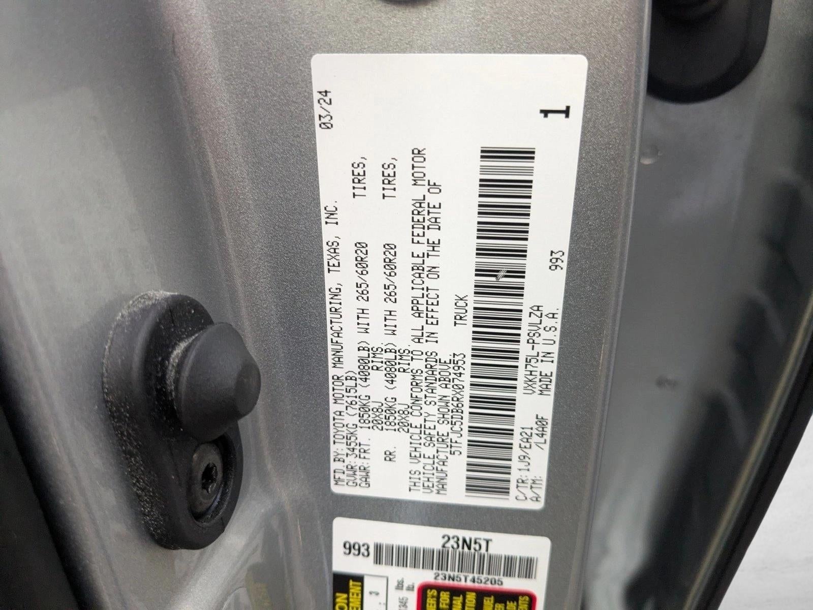 2024 Toyota Tundra 4WD 4WD Limited Hybrid CrewMax 5.5' Bed (Natl)