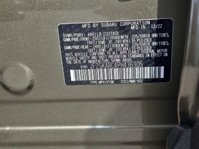 2023 Subaru Forester Touring CVT