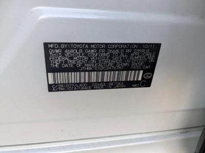 2012 Lexus ES 350 4dr Sdn