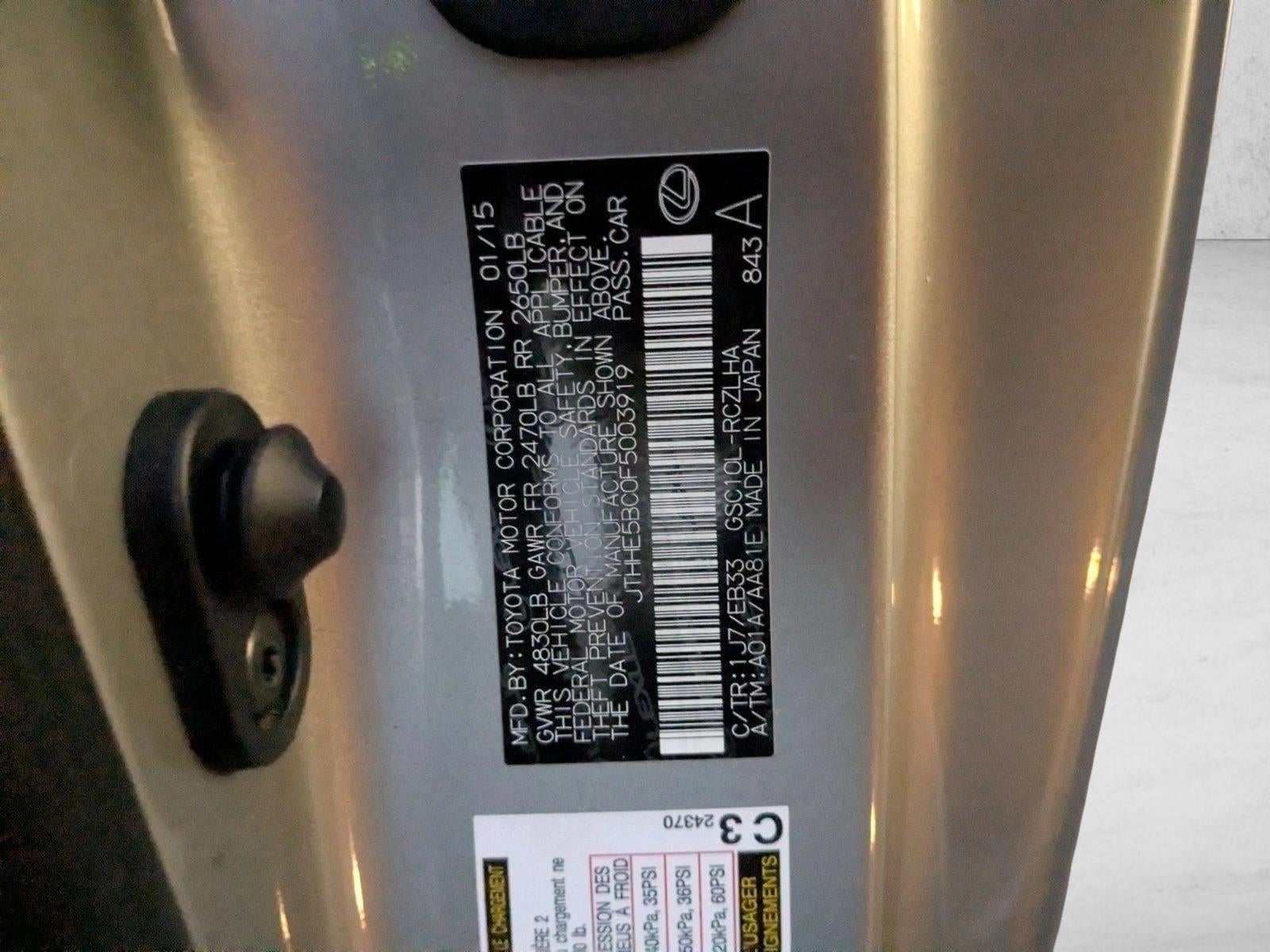 2015 Lexus RC 350 2dr Cpe RWD