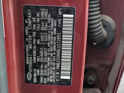 2020 Hyundai TUCSON Value FWD