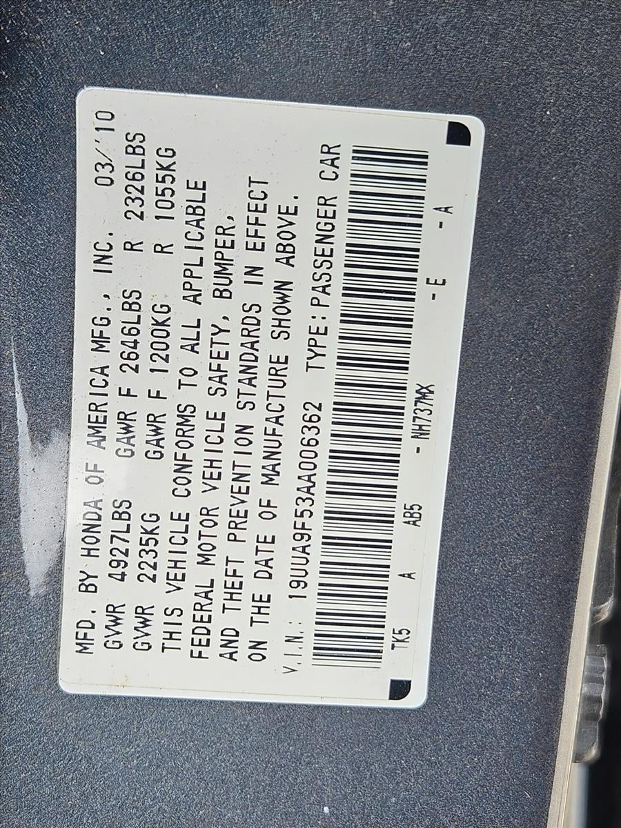 2010 Acura TL SH-AWD w/Technology Package and Automatic