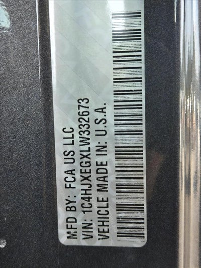 2020 Jeep Wrangler Unlimited Sahara 4x4