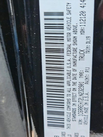 2020 RAM 1500 Limited 4x2 Crew Cab 5'7" Box