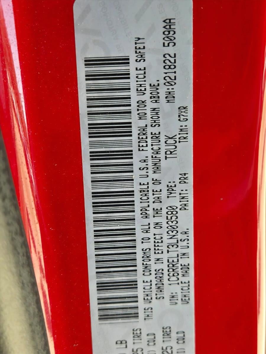 2020 RAM 1500 Rebel 4x2 Crew Cab 5'7" Box