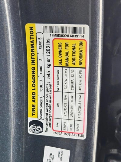 2020 Ford Explorer ST 4WD