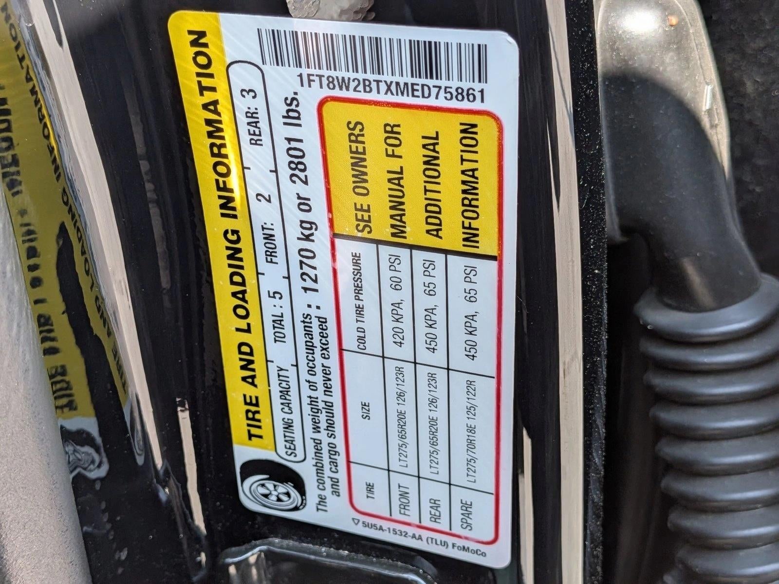 2021 Ford Super Duty F-250 SRW Platinum 4WD Crew Cab 6.75' Box