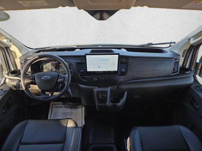 2023 Ford E-Transit Cargo Van T-350 130" Low Rf 9500 GVWR RWD