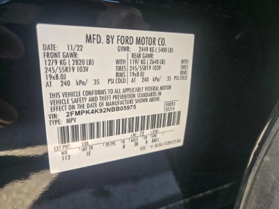2022 Ford Edge Titanium AWD
