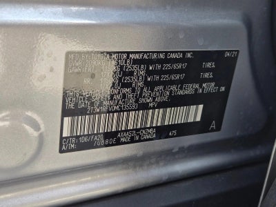 2021 Toyota RAV4 XLE FWD (GS)