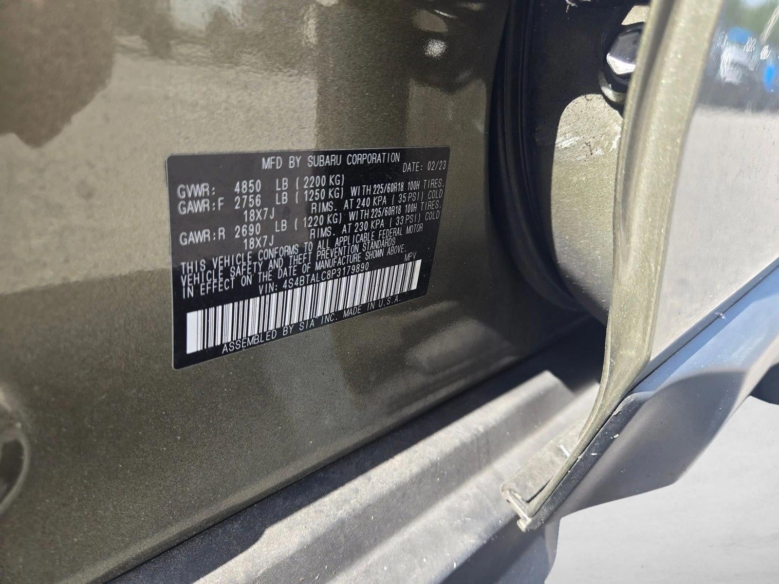 2023 Subaru Outback Onyx Edition CVT