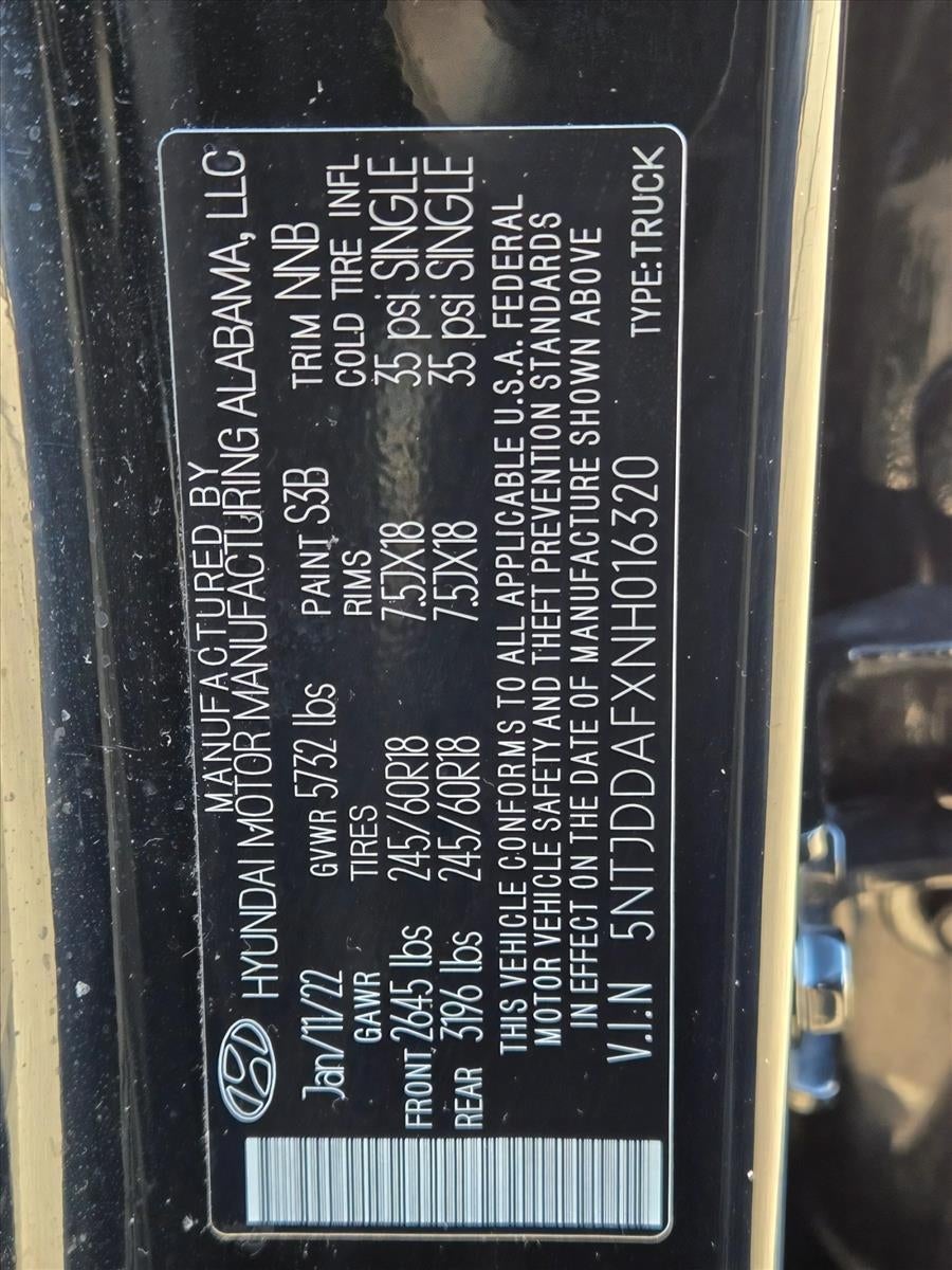 2022 Hyundai SANTA CRUZ SEL Premium AWD