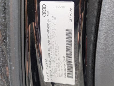 2019 Audi A7 Prestige 55 TFSI quattro