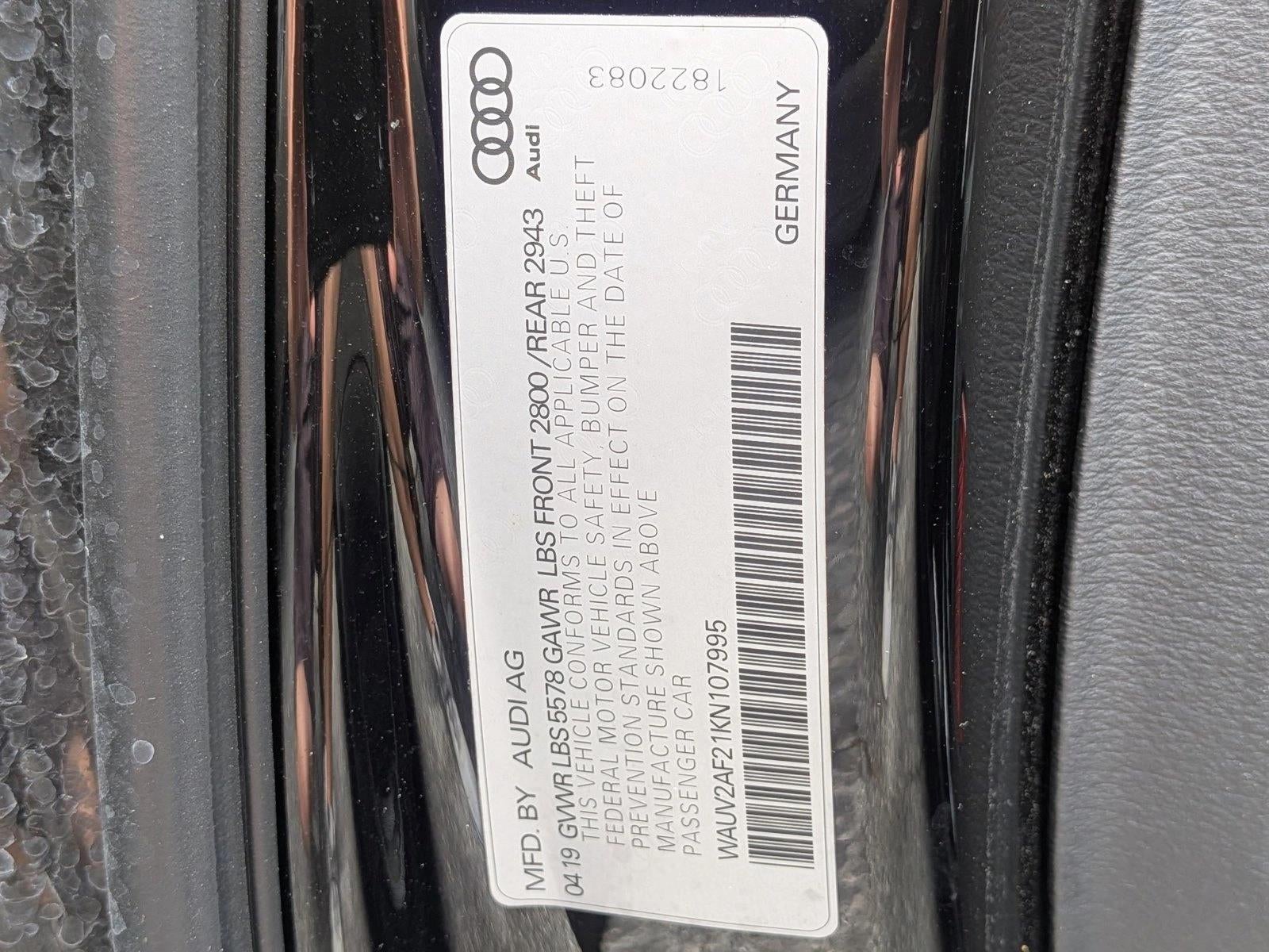 2019 Audi A7 Prestige 55 TFSI quattro